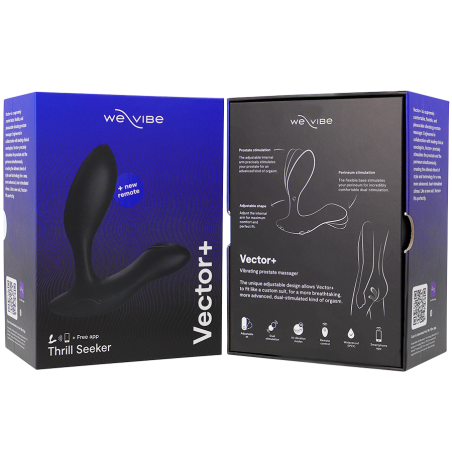 WE-VIBE | DITTO + |App Controled Vibrating Silicone Anal Plug