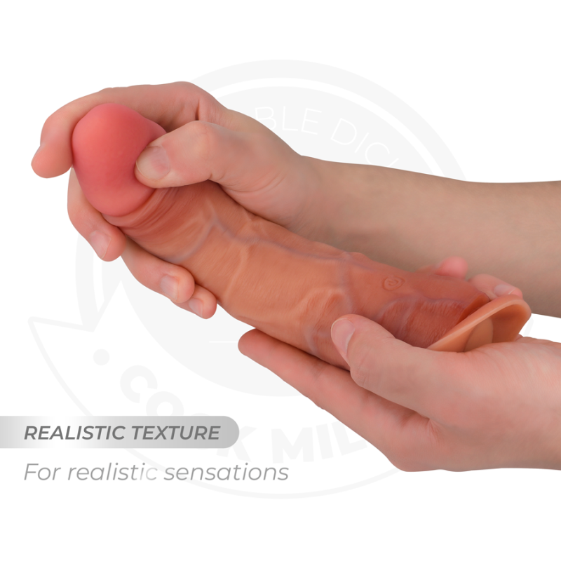 COCK MILLER | Realistic Vibrating Dildo With Suction Cup And Remote Control - 20,5cm
