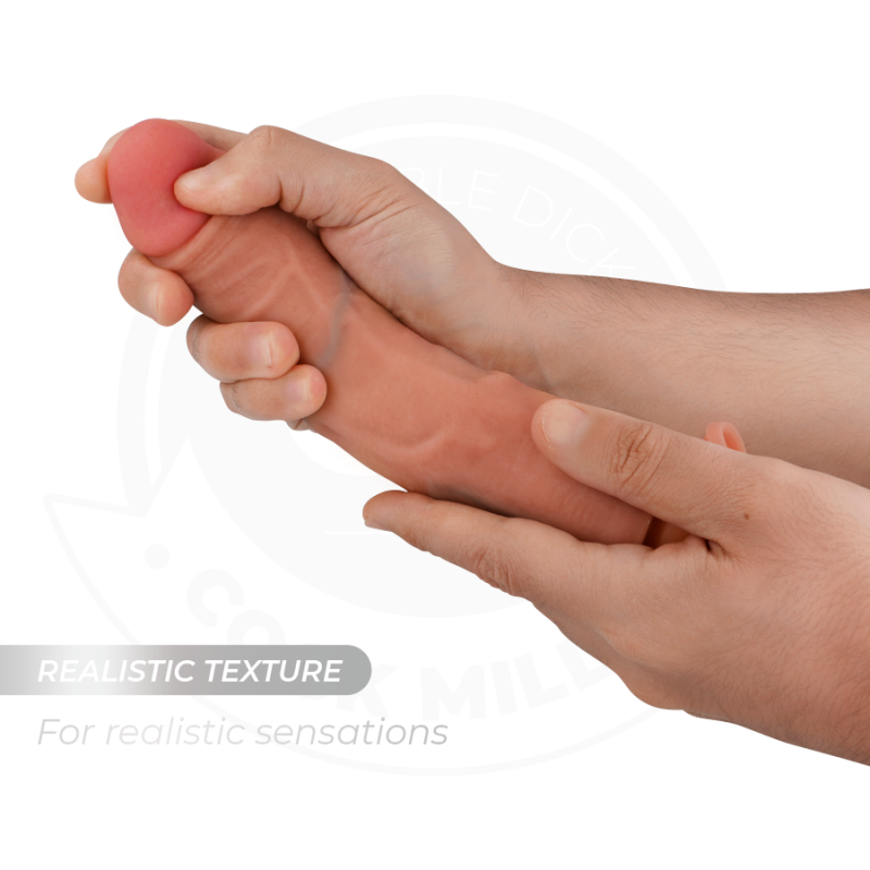 COCK MILLER | Ρεαλιστικό Δονούμενο Ομοίωμα Πέους Σιλικόνης Με Τηλεχειριστήριο - 21,5cm