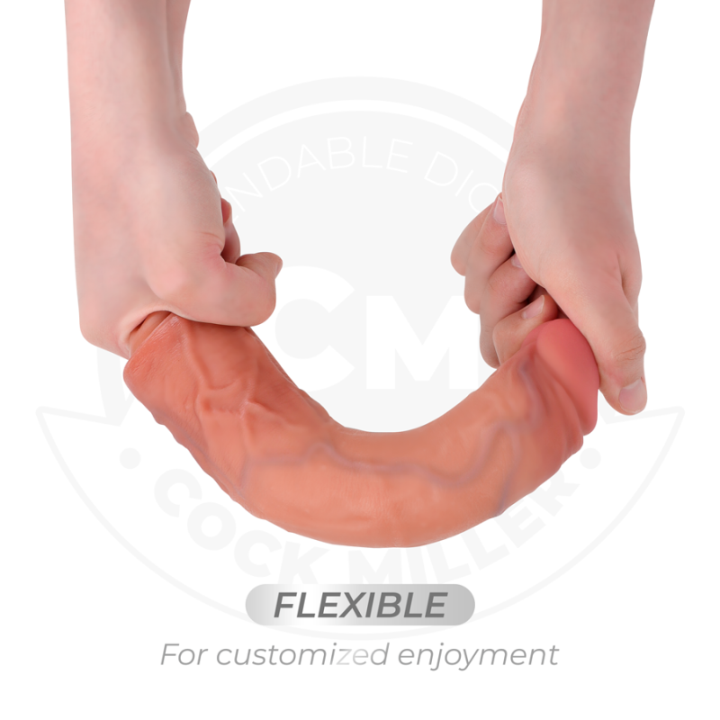 COCK MILLER | Realistic Vibrating Dildo With Suction Cup And Remote Control - 21,5cm