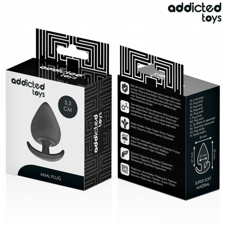 ADDICTED TOYS | Πρωκτική Σφήνα Σιλικόνης - 5,3cm