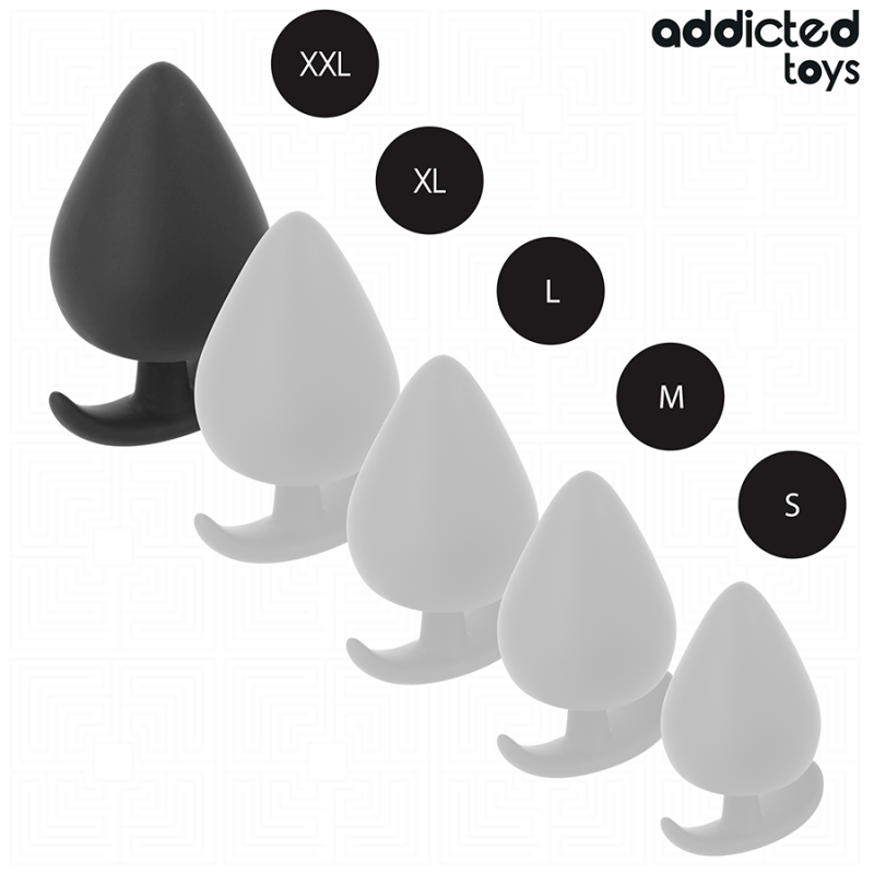 ADDICTED TOYS | Πρωκτική Σφήνα Σιλικόνης XXL - 11cm