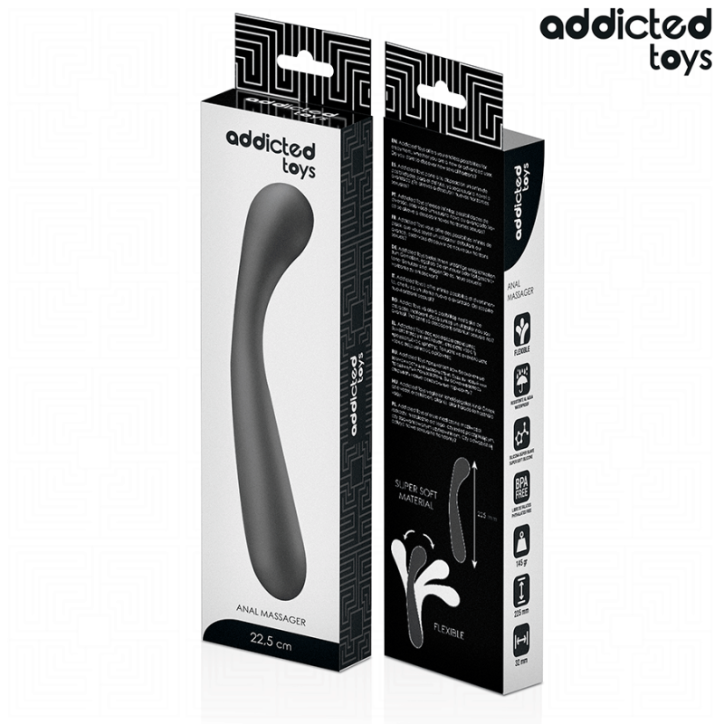 ADDICTED TOYS | Double Anal Silicone Massager - 22cm