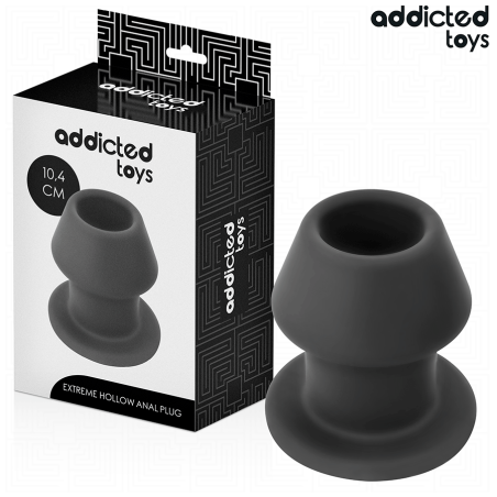 ADDICTED TOYS | Extreme Hollow Silicone Anal Plug Large 10cm