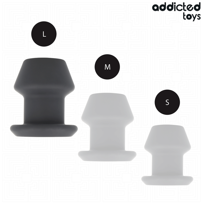 ADDICTED TOYS | Extreme Hollow Silicone Anal Plug Large 10cm