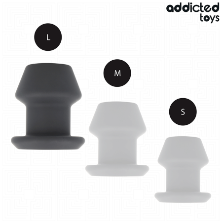 ADDICTED TOYS | Extreme Hollow Silicone Anal Plug Large 10cm