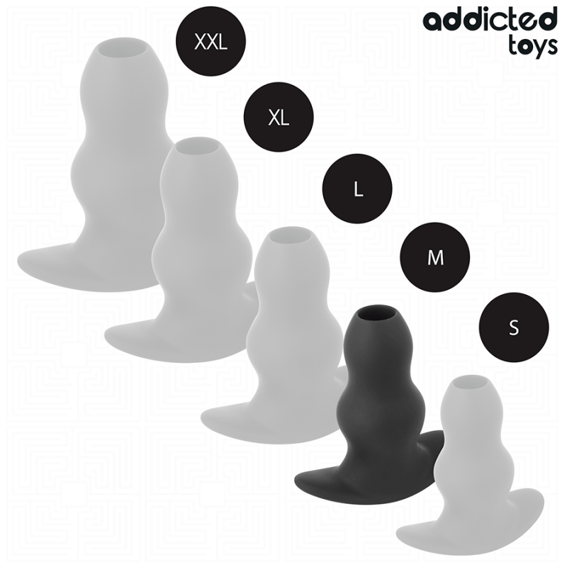 ADDICTED TOYS | Hollow Anal Plug Σιλικόνης - Medium - 9,6cm