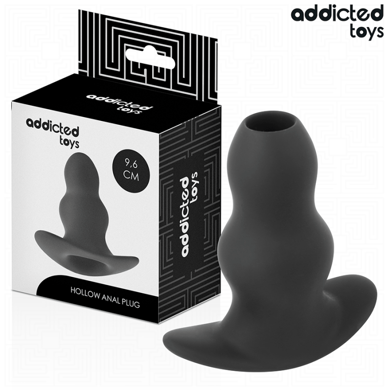 ADDICTED TOYS | Hollow Silicone Anal Plug Size Medium 9,6cm