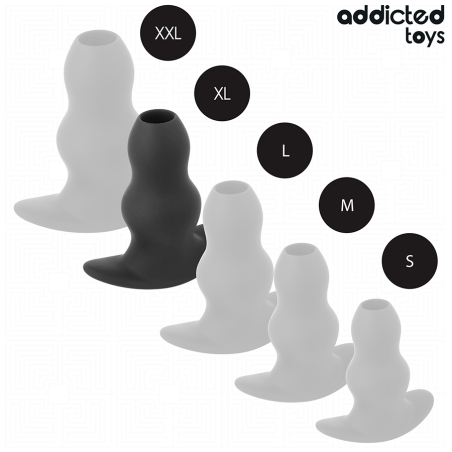 ADDICTED TOYS | Hollow Anal Plug Σιλικόνης - XL - 13,9 cm