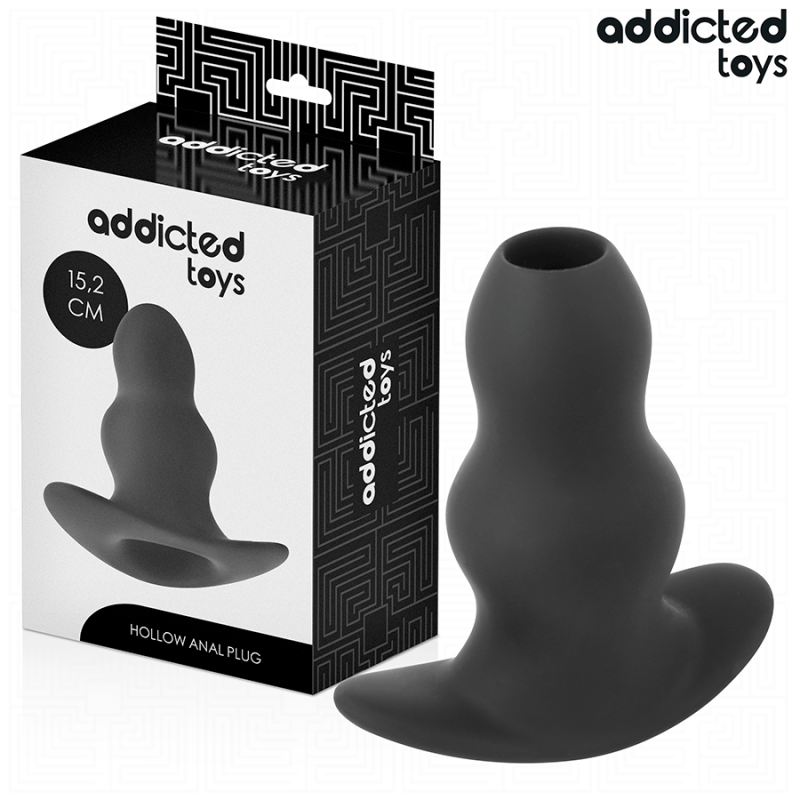 ADDICTED TOYS | Hollow Anal Plug Σιλικόνης - XXL - 15,2cm