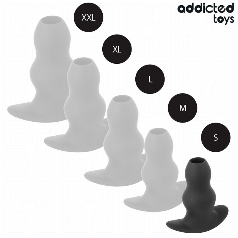 ADDICTED TOYS | Hollow Silicone Anal Plug Size Small 7,3cm