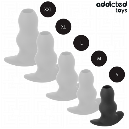 ADDICTED TOYS | Hollow Silicone Anal Plug Size Small 7,3cm