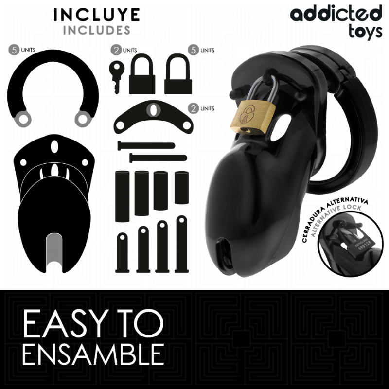 ADDICTED TOYS | LOCKED | Forbidden Vault Cock Cage - 10cm