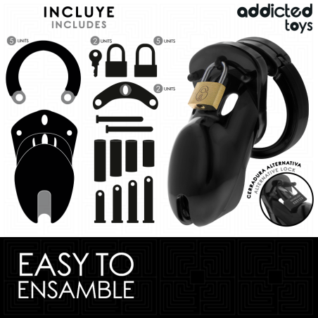 ADDICTED TOYS | LOCKED | Forbidden Vault Cock Cage - 10cm