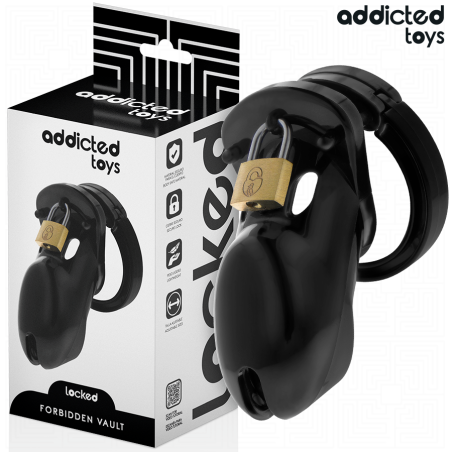 ADDICTED TOYS | LOCKED | Forbidden Vault Cock Cage - 10cm