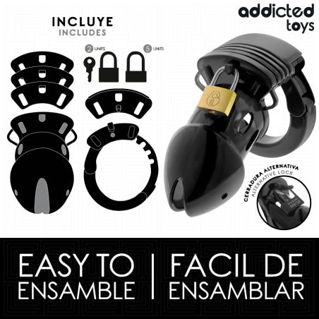 ADDICTED TOYS | LOCKED | Chastity Depths Cock Cage 7,5cm