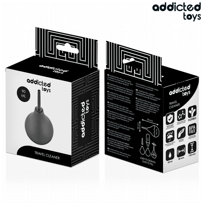 ADDICTED TOYS | Πρωκτικό Ντους Σιλικόνης Small - 90ml