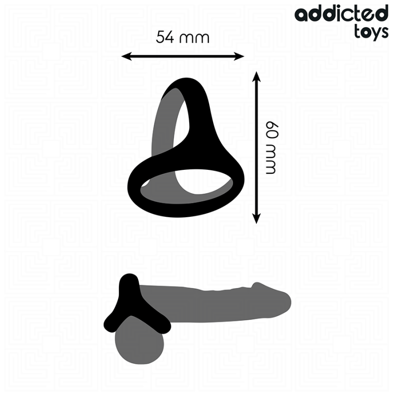 ADDICTED TOYS | Thick Triple Penis Ring
