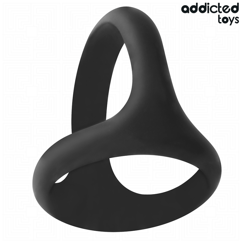 ADDICTED TOYS | Τριπλό Παχύ Δαχτυλίδι Πέους & Όρχεων