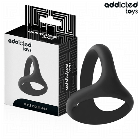 ADDICTED TOYS | Thick Triple Penis Ring
