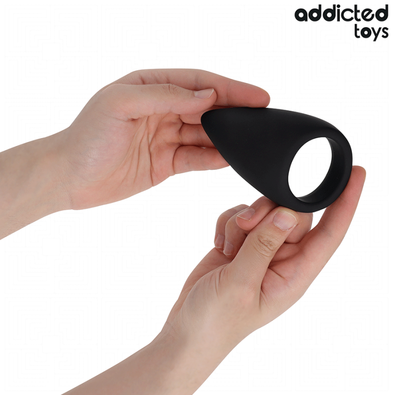 ADDICTED TOYS | Tear Shaped Silicone Penis Ring