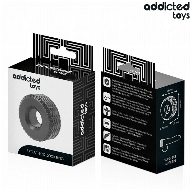 ADDICTED TOYS | Extra Thick Cock Ring