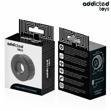 ADDICTED TOYS | Extra Thick Cock Ring
