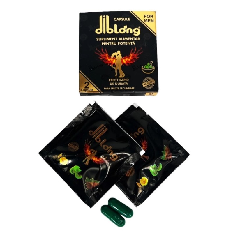 💪 DIBLONG - 2 Aphrodisiac Capsules for Potency & Endurance 💪