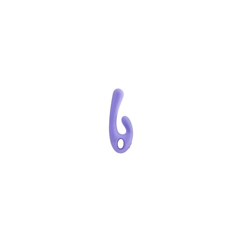Lavender Flex Bi | Bendable Dual Stimulation Vibrator - Levander