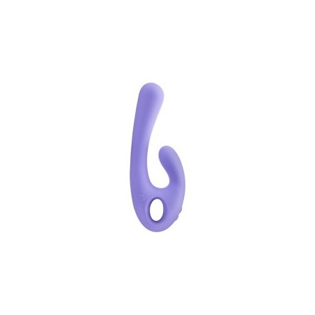 Lavender Flex Bi | Bendable Dual Stimulation Vibrator - Levander
