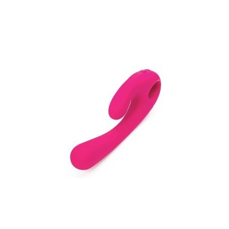 Lavender Flex Bi | Bendable Dual Stimulation Vibrator - Pink