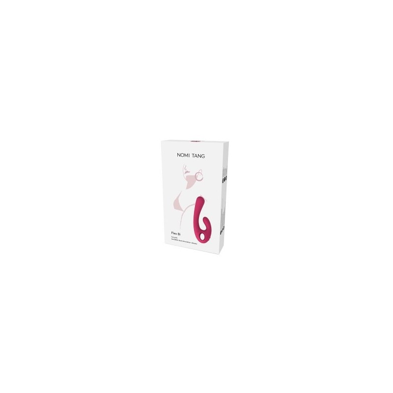 Lavender Flex Bi | Bendable Dual Stimulation Vibrator - Pink