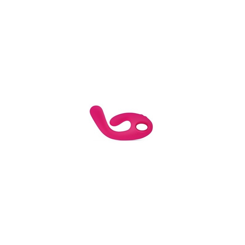 Lavender Flex Bi | Bendable Dual Stimulation Vibrator - Pink