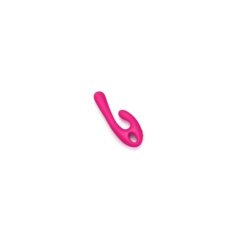 Lavender Flex Bi | Bendable Dual Stimulation Vibrator - Pink