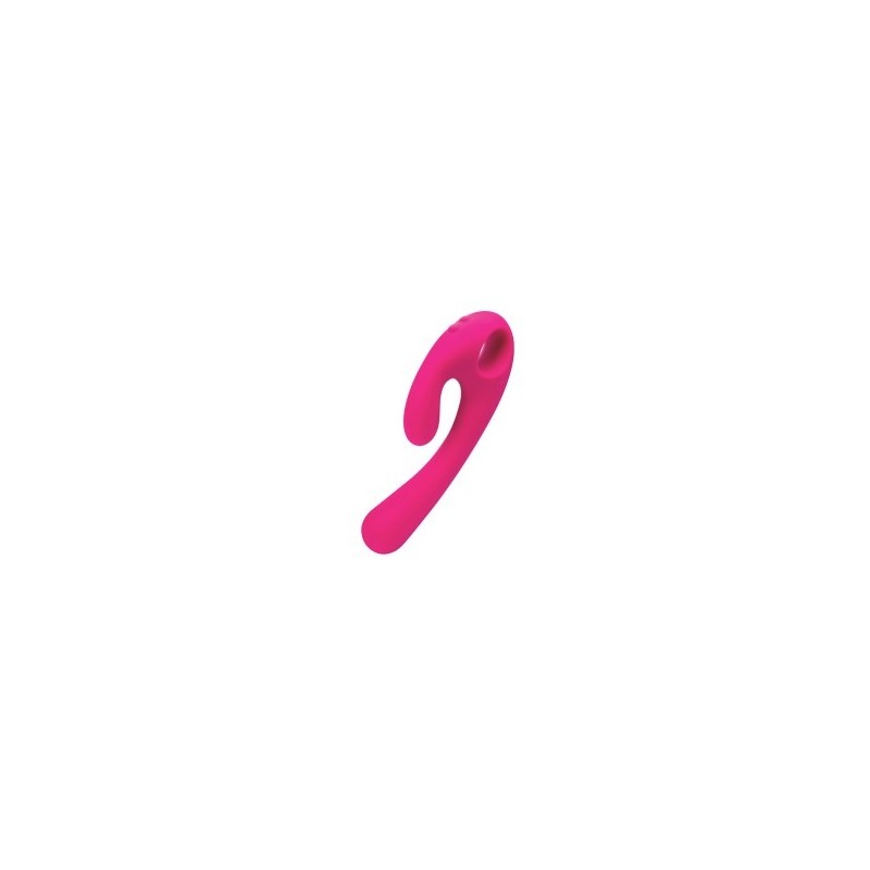 Lavender Flex Bi | Bendable Dual Stimulation Vibrator - Pink