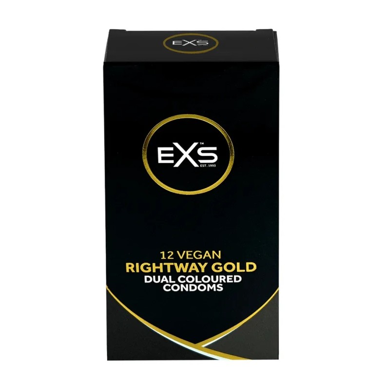EXS | Rightway Gold | Προφυλακτικά - 12 τμχ