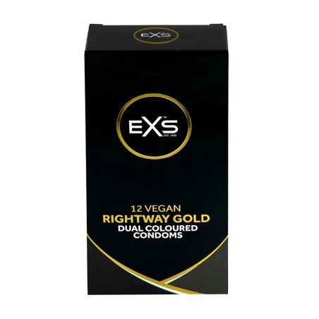 EXS Rightway Gold - Condoms - 12 Pieces