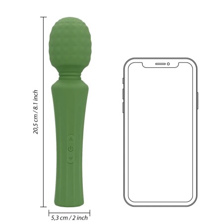 Ισχυρός Wand Massager Δονητής - Green Mumba