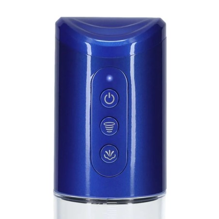 HyperPump | Rechargeable Penis Pump - Metallic Blue