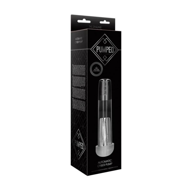 Automatic Cyber Penis Pump with Masturbation Sleeve