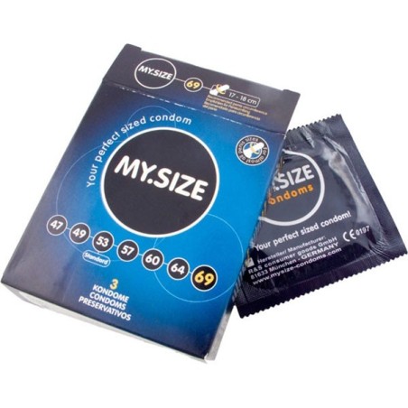 My Size: 3 pack condoms - 53mm