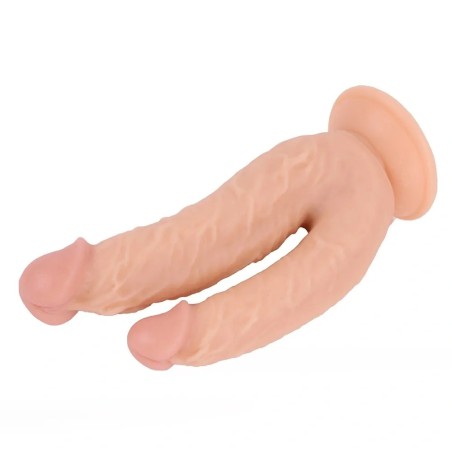 Guilty Toys | Realistic Double Dildo with Suction Cup - 21cm