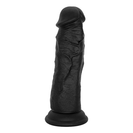 Guilty Toys | Louis | Realistic Dildo with Suction Cup, Liquid Silicone, Black - 17,1 cm