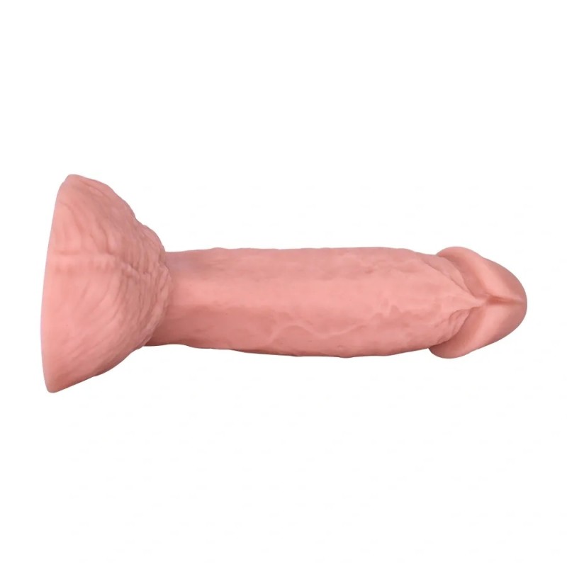Guilty Toys | Dario | Realistic Dildo with Suction Cup, Liquid Silicone - 17,2cm