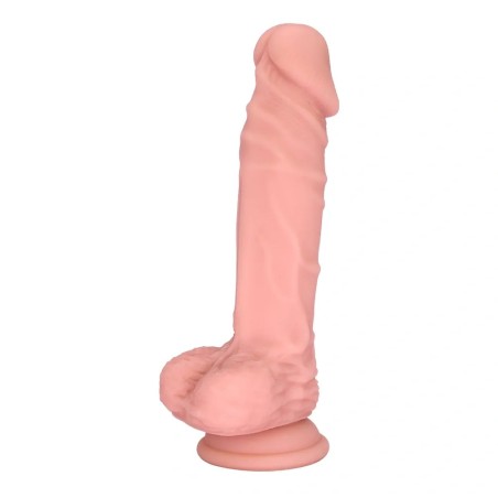 Guilty Toys | Jacob | Realistic Dildo with Suction Cup, Liquid Silicone, Flesh - 20,4cm