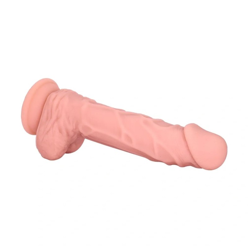 Guilty Toys | Jacob | Realistic Dildo with Suction Cup, Liquid Silicone, Flesh - 20,4cm