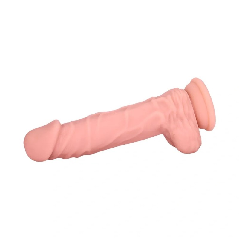 Guilty Toys | Jacob | Realistic Dildo with Suction Cup, Liquid Silicone, Flesh - 20,4cm