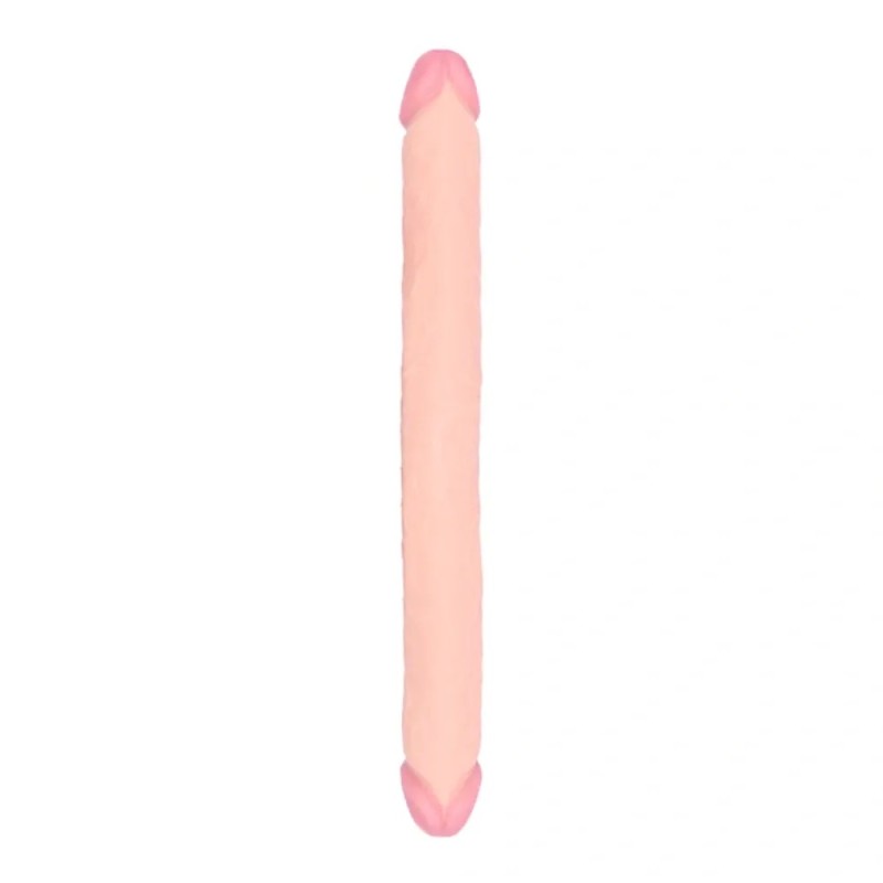 Realistic Double Dildo - Flesh - 46cm