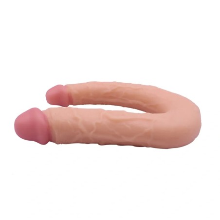 Tommy | Realistic Double Dildo - Flesh - 21,5cm