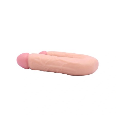 Dario | Realistic Double Dildo - Flesh - 22cm